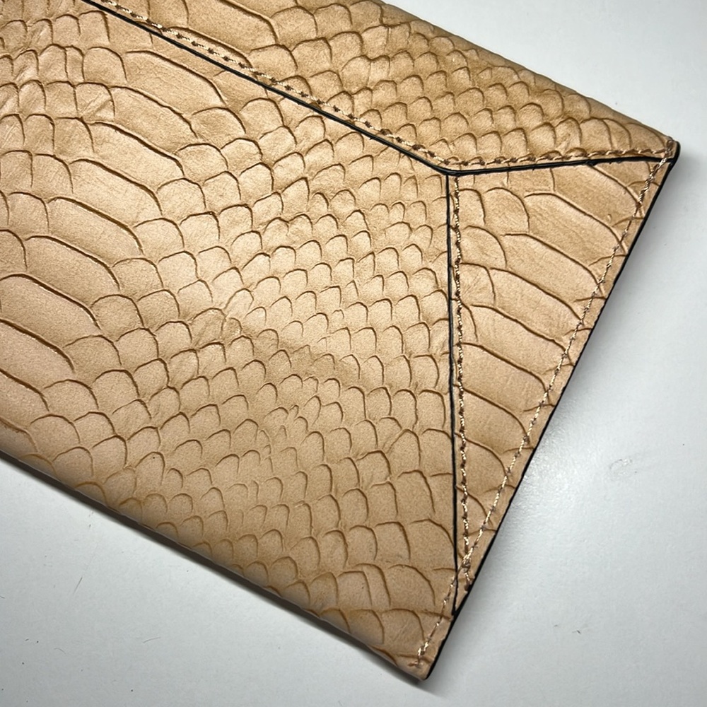 Loeffler Randall Python Embossed Clutch - Picture 15 of 16